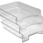 Полица за документи ПВЦ, транспарентна