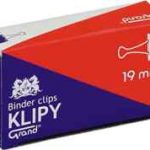 Штипка за хартија 19мм GRAND 1/12