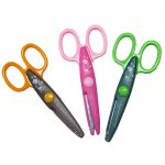 Scissors zigzag children
