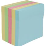 Блок тикс 4 пастелни бои 1/500