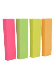 Блок тикс 4 неонски бои, 15x50