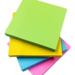 Блок тикс неонски бои 75х75, 1/100