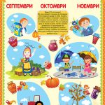 Постер есен/домашни животни