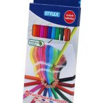 Дрвени бои со гума 1/12 Stylex