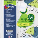 Папка ПВЦ УР Есколорио 40 микрони