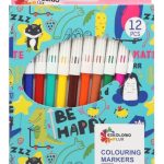 Фломастери Eсколорио lux тенки 1/12