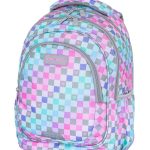 Училишен Ранец - Шарен Со Коцки